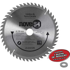 Lâmina de serra circular vídea 250mm 48 dentes Nove54