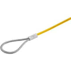 Laco de segurança 1/4" aço plastificado com 1 metro Vonder