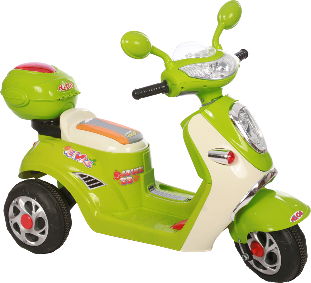 Lambreta elétrica infantil verde - Bel Brink