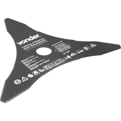 Lâmina 3 Pontas para Roçadeira 255x25,4x3,0mm Vonder