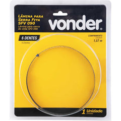 Lamina Para Serra Fita 6 Dentes SFV090 Vonder