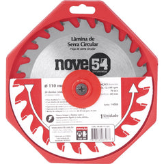 Lamina Serra Circular Vídea 110x20x1,8mm 24 Dentes 12100 Rpm