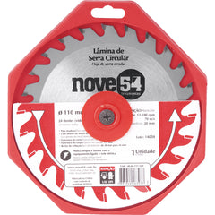 Lamina Serra Circular Vídea 110x20x1,8mm 24 Dentes 12100 Rpm