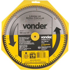 Lamina Serra Circular Vídea 300x30x3,8mm 72 Dentes 4400 Rpm