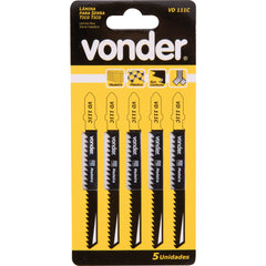 Lâmina Serra Tico-tico Aço Rápido Vd 118a 21dpp T Pa Vonder