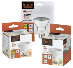 Lâmpada LED PAR30 9.8W 6500K Black+Decker