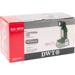 Lanterna LED Interc. 18V sem Bateria/Carregador Ild 1810 DWT