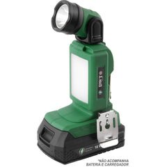 Lanterna LED Interc. 18V sem Bateria/Carregador Ild 1810 DWT