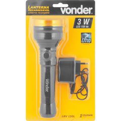 Lanterna Recarregável 150 Lúmen Bateria Lítio Lrv150L Vonder
