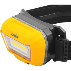 Lanterna Vonder Para Cabeça Recarregável LEDCOB LCV300