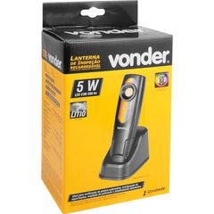 Lanterna Vonder Recarregável de Inspeção 5W