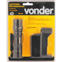Lanterna Recarregável Superled Cree Bivolt Lrv 135 Vonder