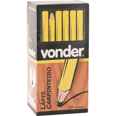 Lápis para carpinteiro com 72 peças - Vonder