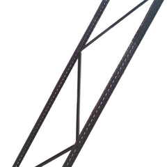 Lateral Mini Porta Paletes 300x80 cm Cinza Grafite Presto