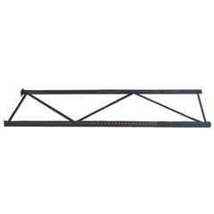 Lateral Mini Porta Paletes 300x80 cm Cinza Grafite Presto