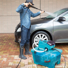 Lavadora de Alto Pressão 18V LXT Sem Fio Com Caixa de Água Engate Torneira Mangueira DHW080ZK Makita