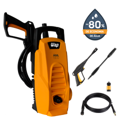 Lavadora de Alta Pressão WAP Ágil 1800 1400W 1300 PSI Sistema Stop Total 220V