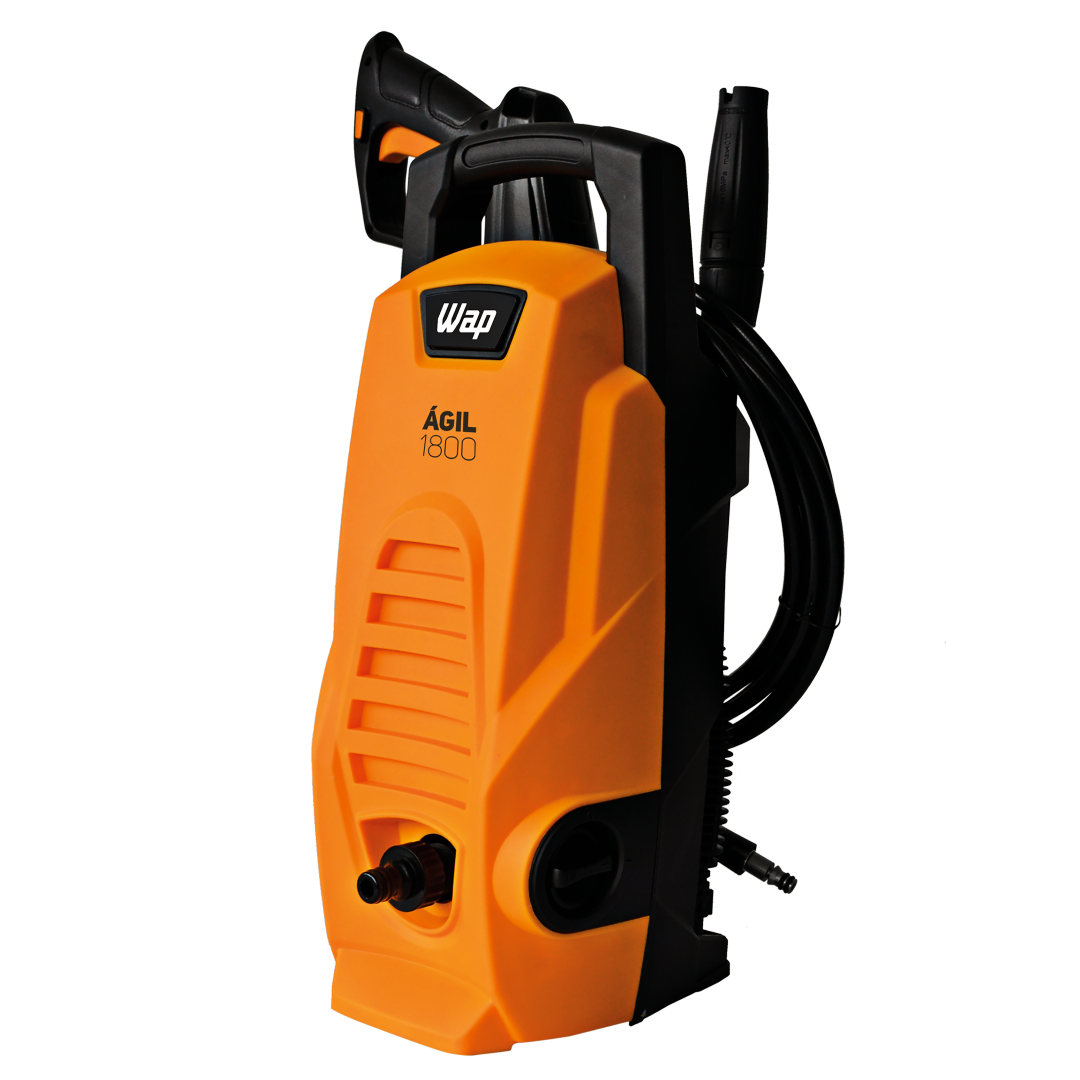 Lavadora de Alta Pressão WAP Ágil 1800 1400W 1300 PSI Sistema Stop Total 220V