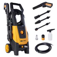 Lavadora de Alta Pressão WAP Combate Turbo 2600 1700W Filtro de Água e Aplicador de Detergente 127V
