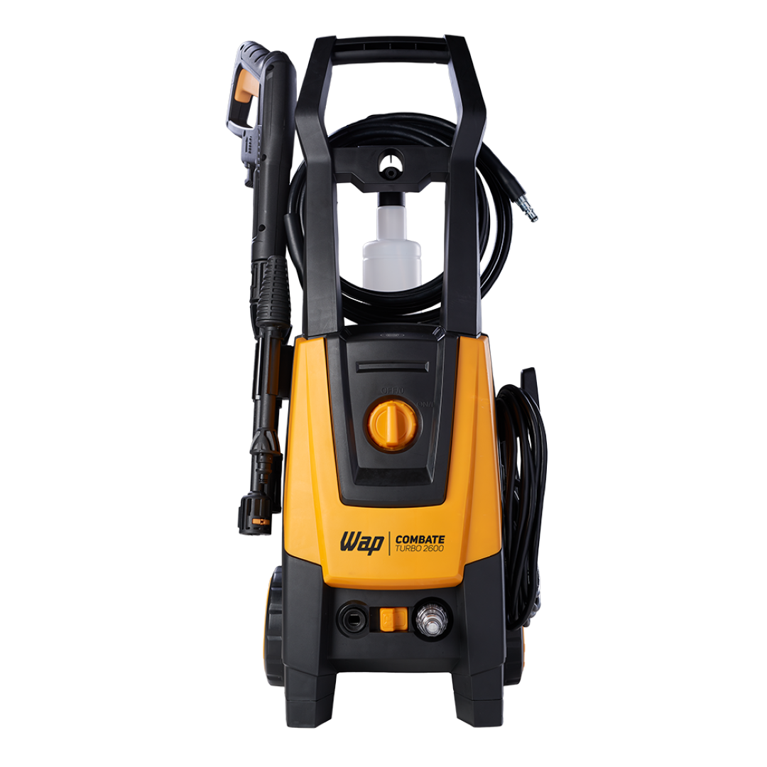 Lavadora de Alta Pressão WAP Combate Turbo 2600 1700W Filtro de Água e Aplicador de Detergente 220V - Guimepa