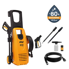 Lavadora de Alta Pressão WAP Eco Wash 2350 1650W com Aplicador de Detergente 220V