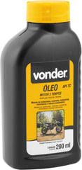 Óleo para Motor 2 Tempos 200 ml Vd-Dt Vonder Plus