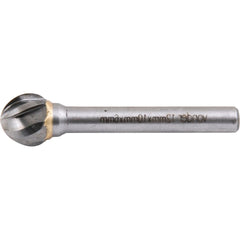 Lima Rotativa Esférica p/ Alumínio 12mm c/ Haste 6mm Vonder