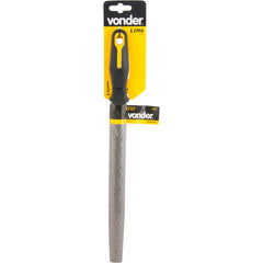 Lima grosa meia cana 10" com cabo plástico Vonder