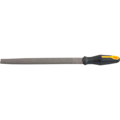 Lima grosa meia cana 8" com cabo plástico Vonder