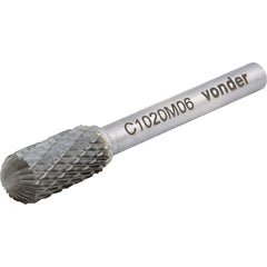 Lima rotativa vídea abaulada 12x25mm haste 6mm lc012 Vonder