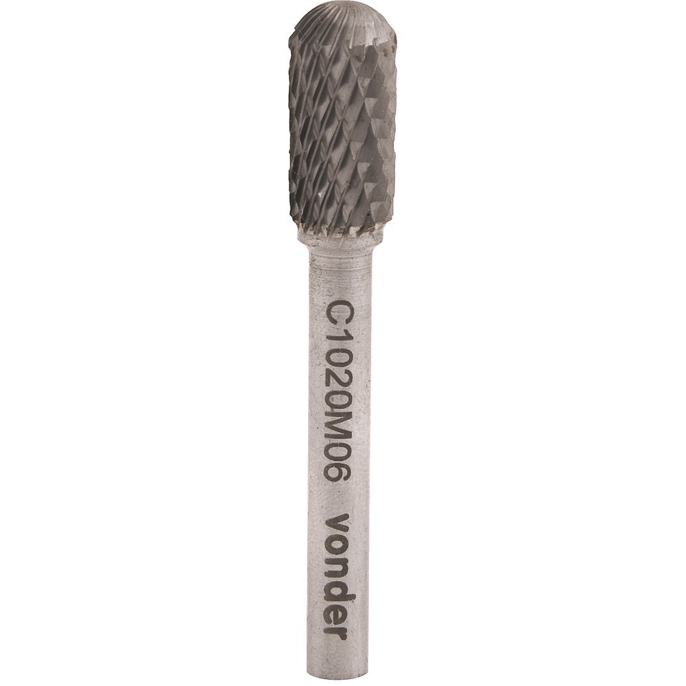 Lima rotativa vídea abaulada 6x16mm haste 6mm lc006 Vonder