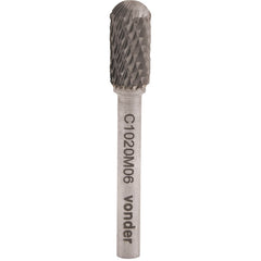 Lima rotativa vídea abaulada 6x16mm haste 6mm lc006 Vonder