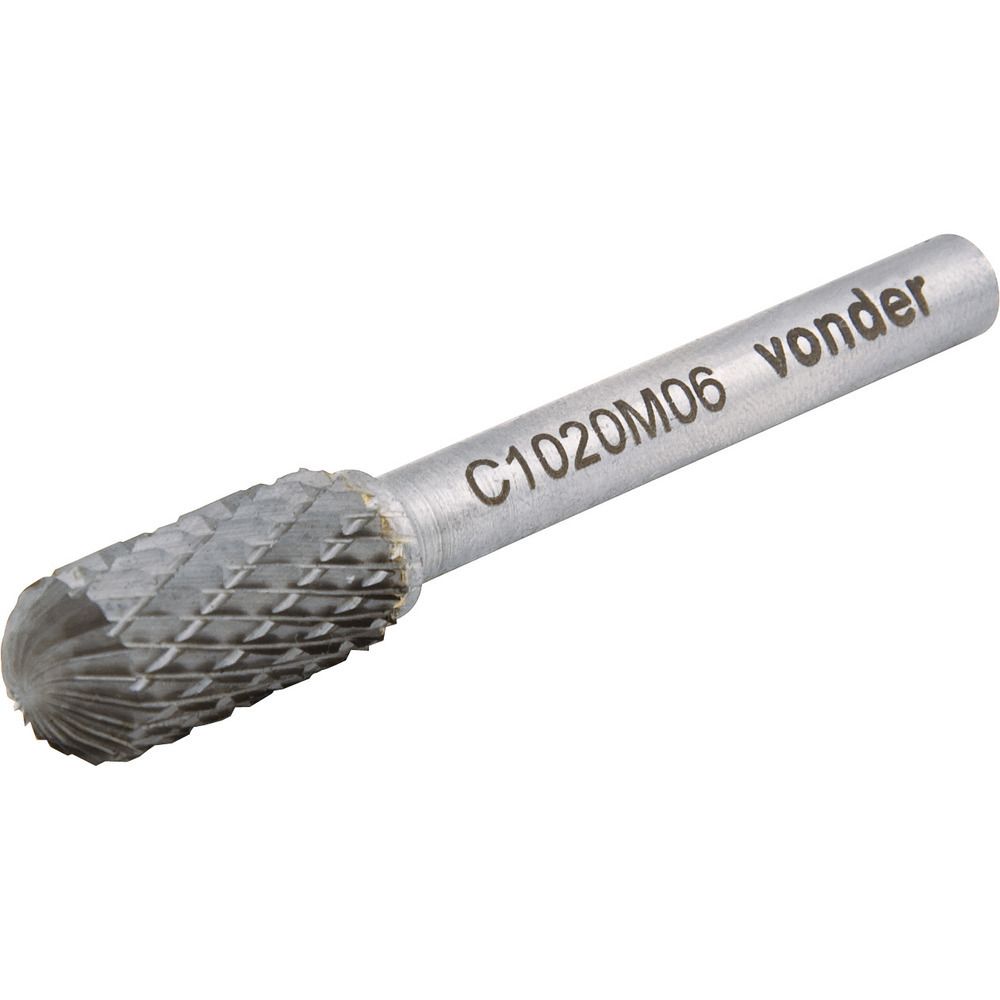 Lima Rotativa Vídea Abaulada 8x20mm Haste 6mm Lc008 Vonder