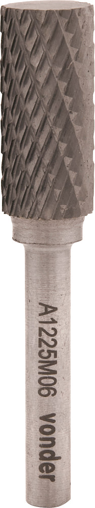 Lima rotativa vídea cilíndrica 6x16mm haste 6mm la006 Vonder