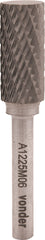 Lima rotativa vídea cilíndrica 6x16mm haste 6mm la006 Vonder