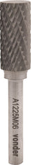 Lima rotativa vídea cilíndrica 8x20mm haste 6mm la008 Vonder