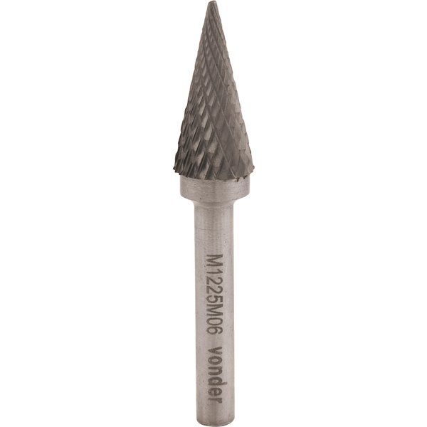 Lima rotativa vídea cônica 10x20mm haste 6mm lm010 Vonder