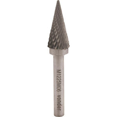 Lima rotativa vídea cônica 12x25mm haste 6mm lm012 Vonder