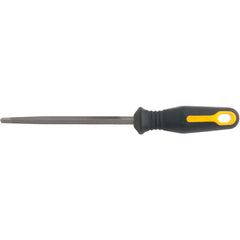 Lima triangular slim taper 4.1/2" com cabo plástico Vonder