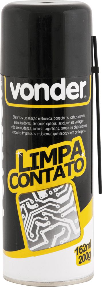 Limpa contato spray 162ml/200g - Vonder