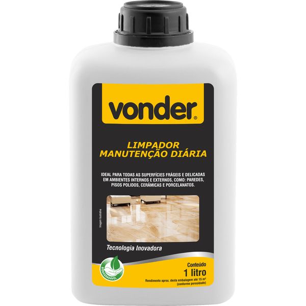 Limpador manutenção diária 1l - Vonder