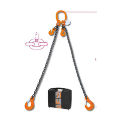 Linga Elevação com Duas Correntes 13mm 2 Metros 7,5 Toneladas 8097 D13-2 Beta