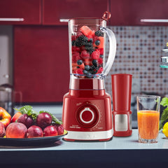 Liquidificador BLQ1300V 1200W Britânia 3L Vermelho Com 6 Lâminas em Aço Inox 127V