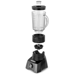 Liquidificador PLQ1430P 1400W Limpa Fácil Philco Inox 3L Lâminas Removíveis 127V