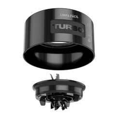 Liquidificador PLQ1430P 1400W Limpa Fácil Philco Inox 3L Lâminas Removíveis 127V