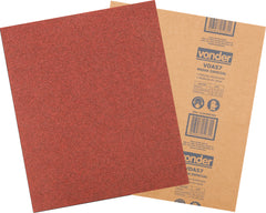 Lixa folha massa g100 225x275mm vda-57 com 50 peças Vonder