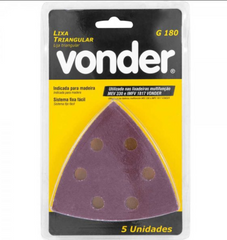 Lixa Triangular com Costado Pluma G180 Vonder