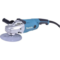 Lixadeira Angular Eletrônica 180mm 2200W 6600 RPM com Chave Punho Disco Plástico SA7021 220V Makita