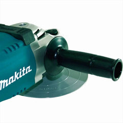 Lixadeira Angular Eletrônica 180mm 2200W 6600 RPM com Chave Punho Disco Plástico SA7021 220V Makita