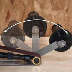 Lixadeira de Cinta Industrial 550W Adaptável a Coletor de Pó Punho Cintas de Lixa 9031 110V Makita
